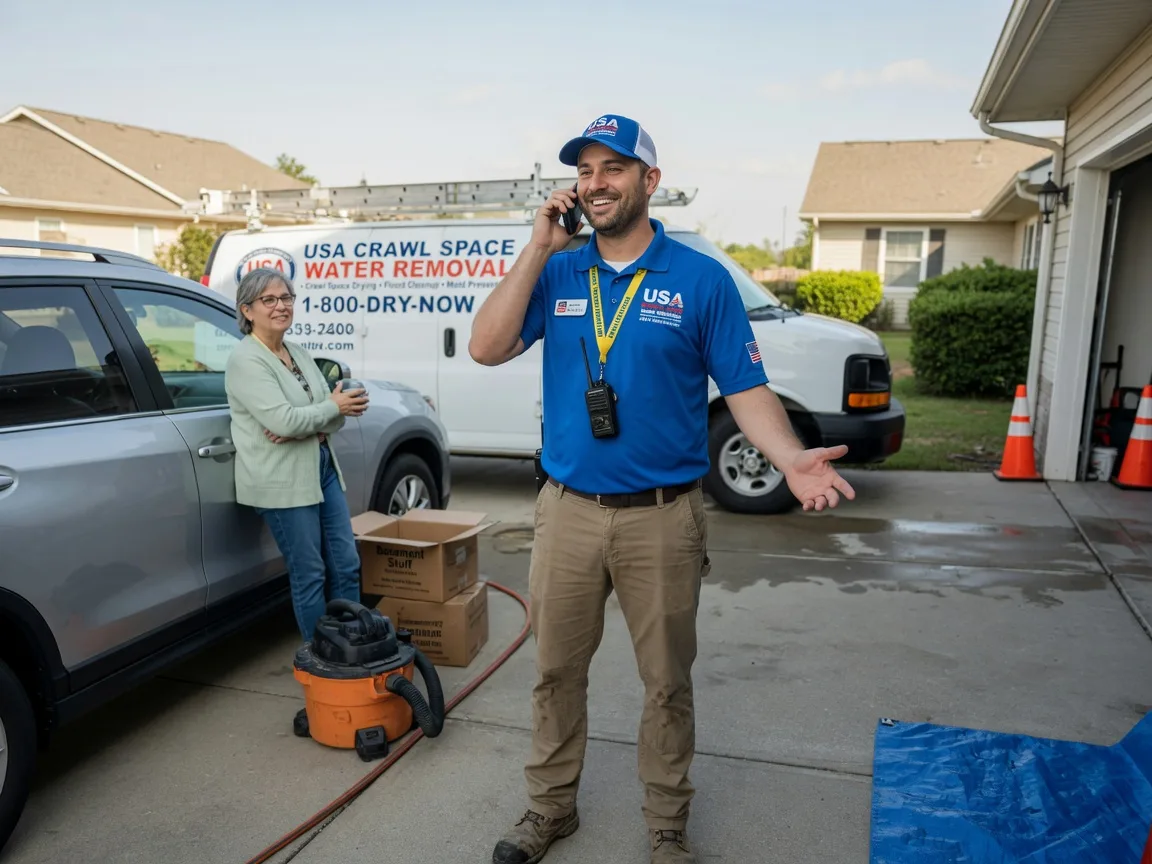 Crawl Space Water Removal Falls City, TX FAQs